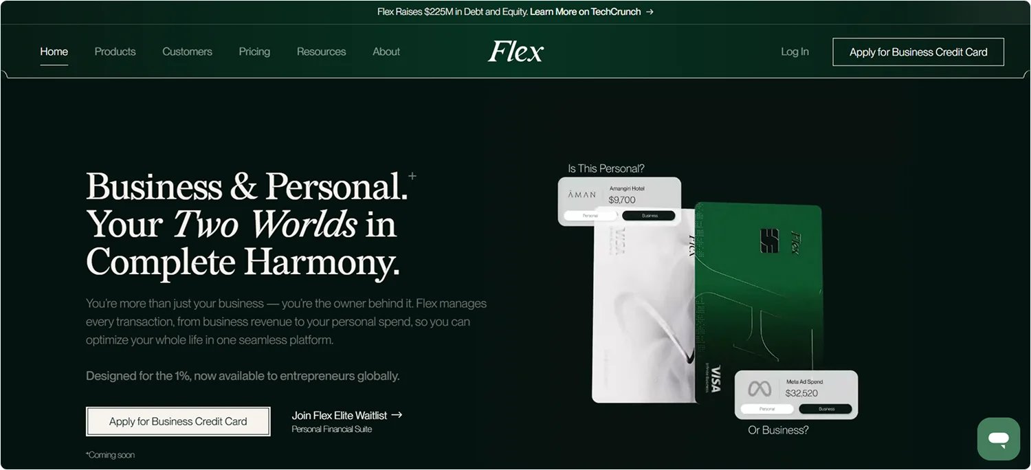 flex-homepage